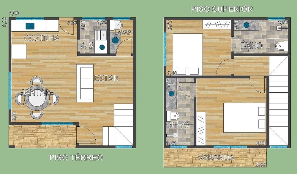 Planta Baixa Serv Altino Manoel Claudino - Rio Vermelho VS OLX