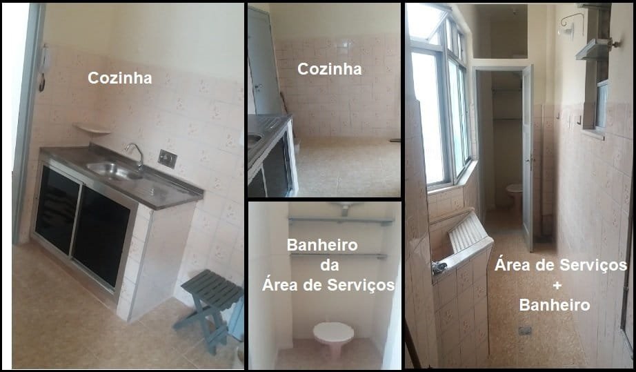Cozinha e Área de serviços