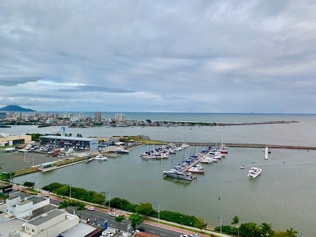 vista do apartamento