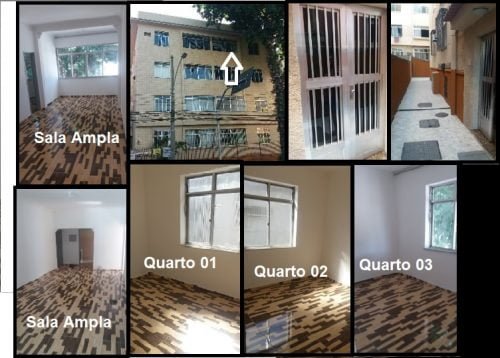 Sala Ampla e 03 Quartos