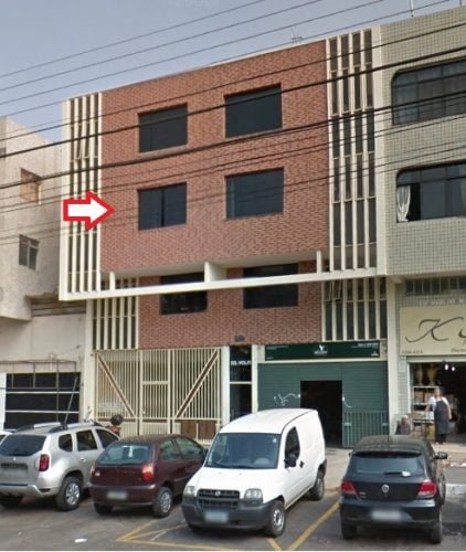 Fachada Ed. Volpi posição Apto