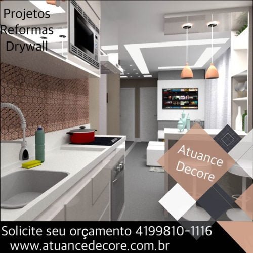 drywall em Santa Felicidade