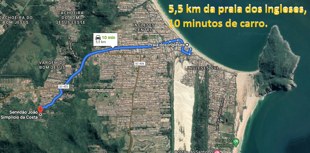 Casa perto da praia do ingleses - Florianopolis