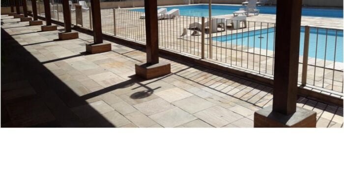 apto Sorocaba - área piscinas