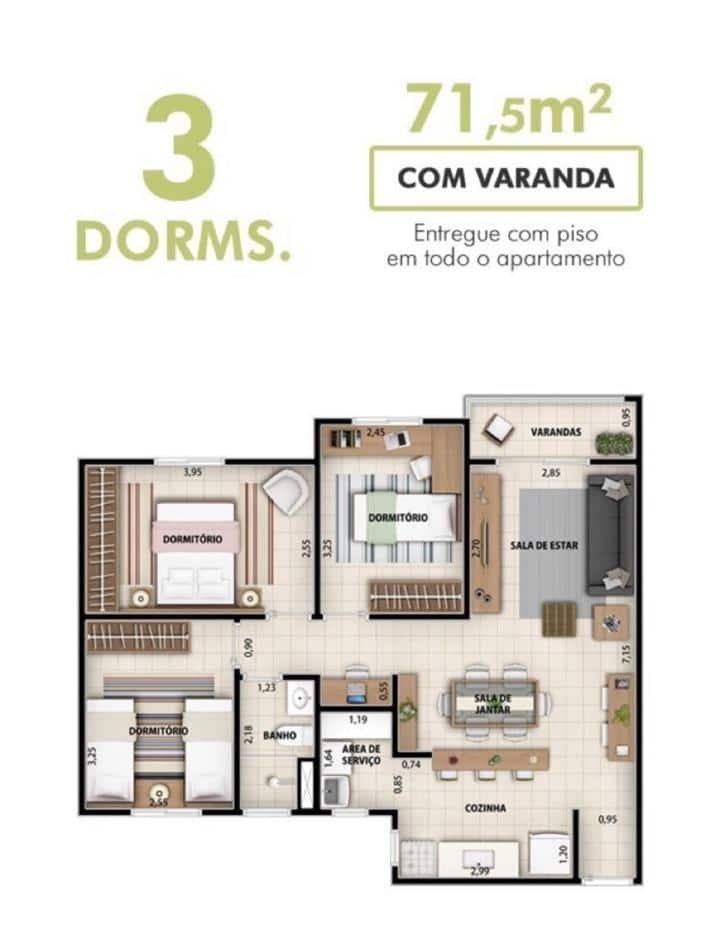 Residencial Conquista agapeama, minha casa minha vida em jundiai, lançamento em jundiai, alexia imoveis,10