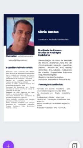 Apresentação com Foto - 2022. Silvio