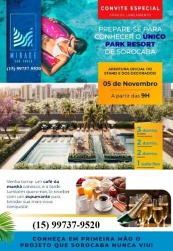 Convite Abertura de Stand Cícero