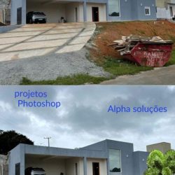 projeto paisagismo em photoshop