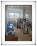 Cozinha e área de serviço