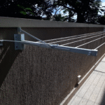 varal para área de serviço, Varal de muro,